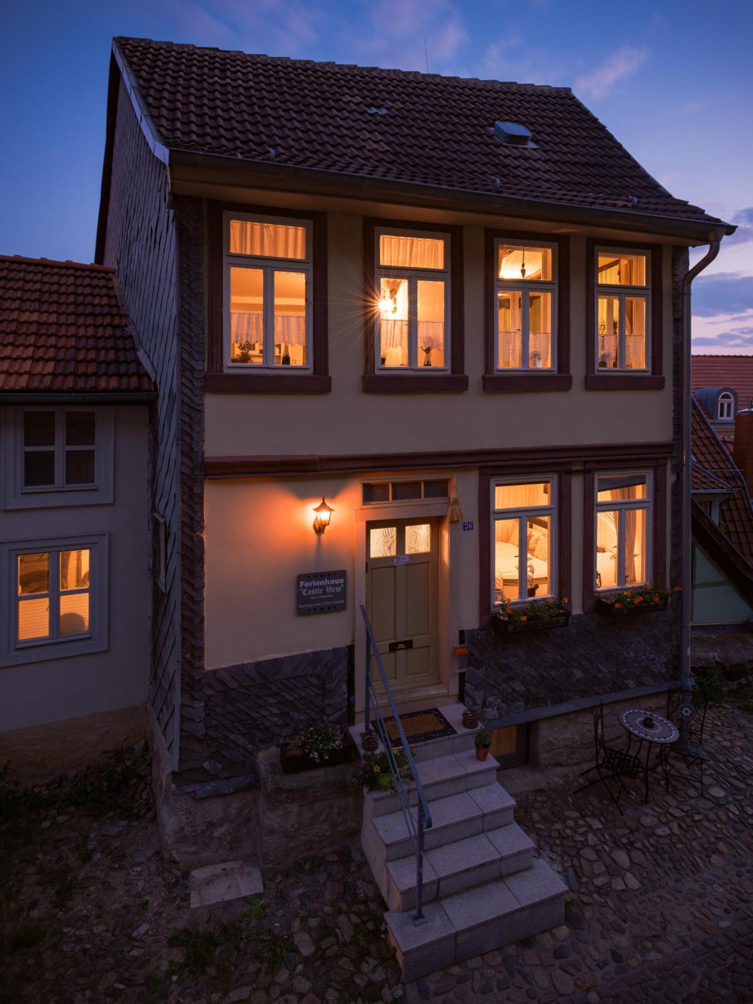 Ferienhaus Castle View 크베들린부르크 외부 사진