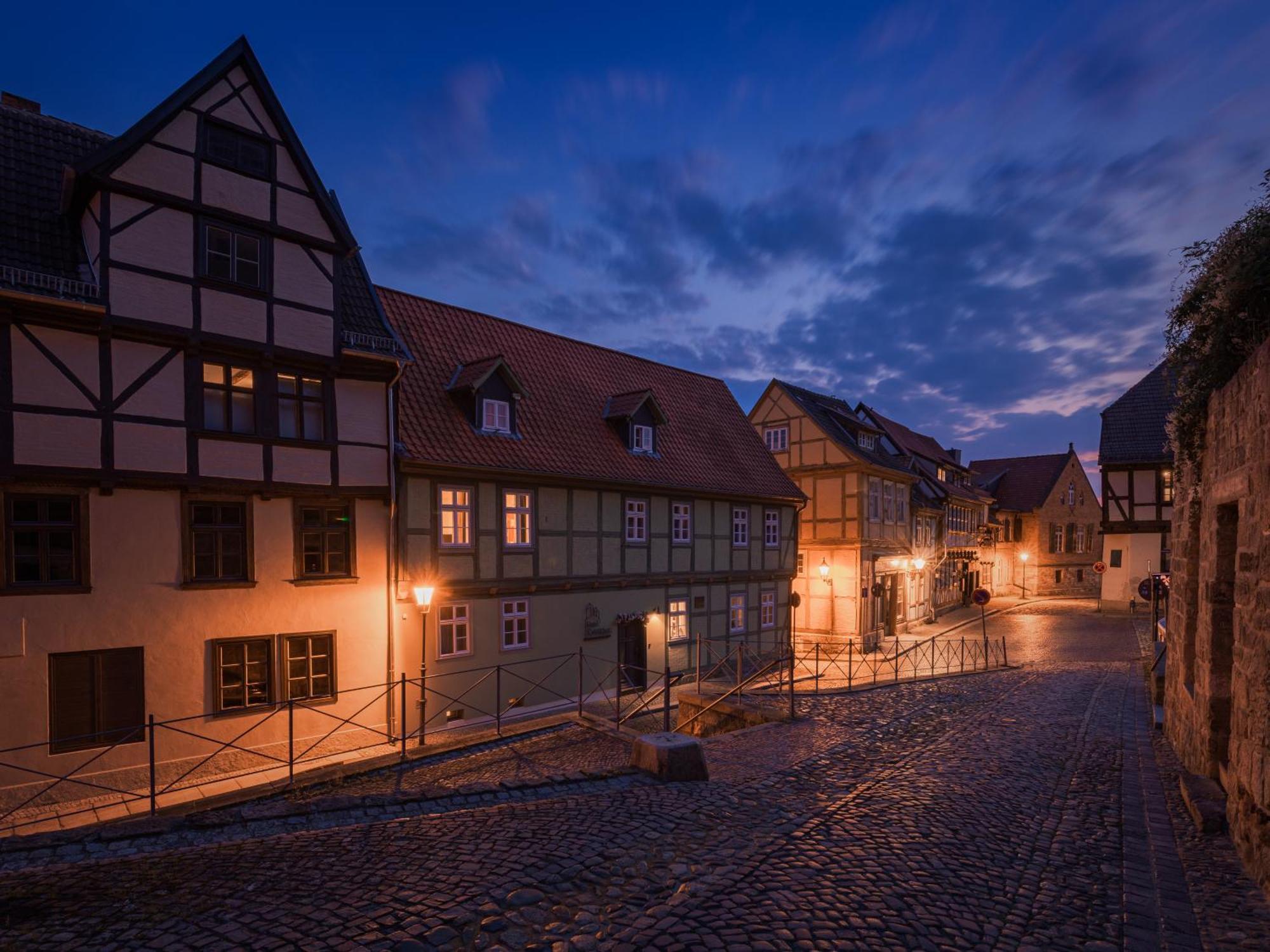 Ferienhaus Castle View 크베들린부르크 외부 사진